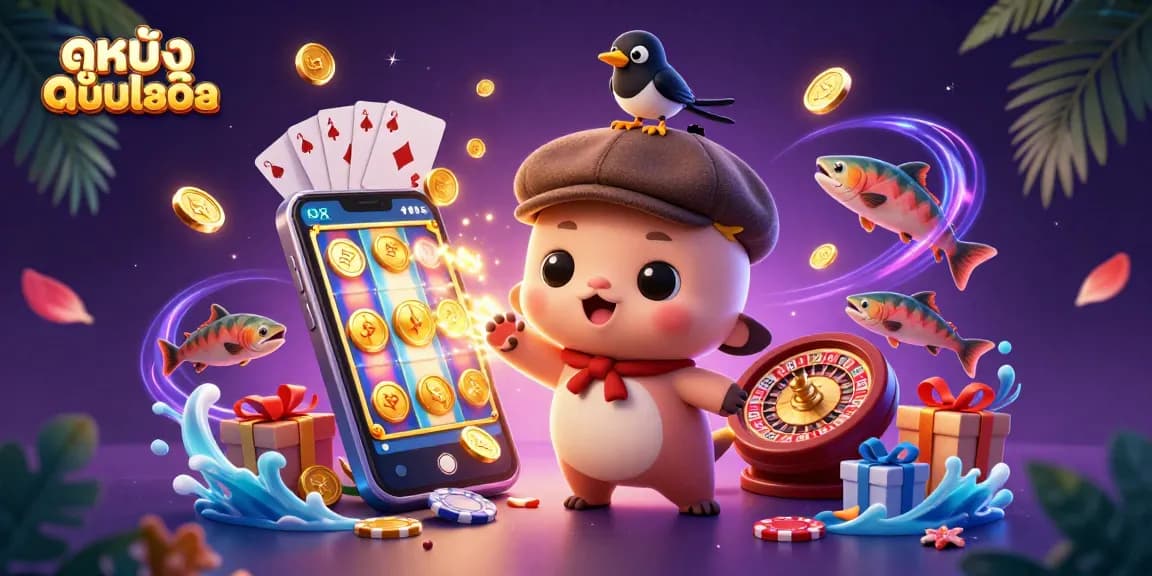ดูหนังออนไลน์ ผ่านการ์ตูน 3D ที่เต็มไปด้วยรายละเอียดในการเล่นเกมส์คาสิโน
