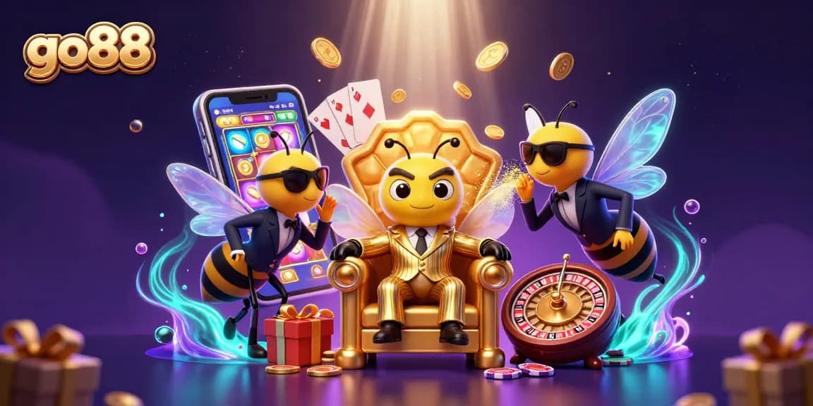 Experience thrilling gameplay with go88 as the bumblebee mob boss rules the casino realm.