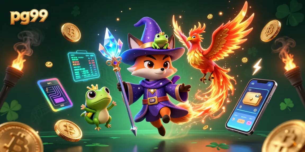 Play exciting games at pg99 with engaging characters and vibrant casino elements.