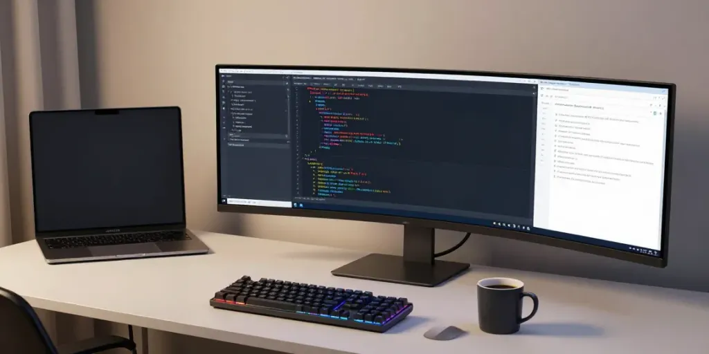 .co.uk renewal price displayed in a modern developer workspace with advanced coding tools, enhancing software development.