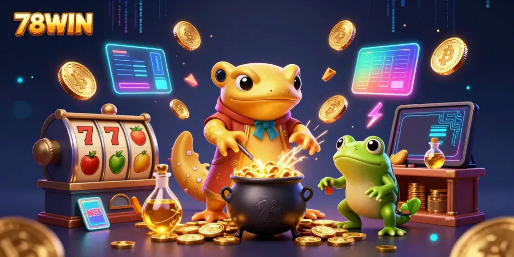 Experience golden opportunities with 78WIN's exciting jackpot adventures!