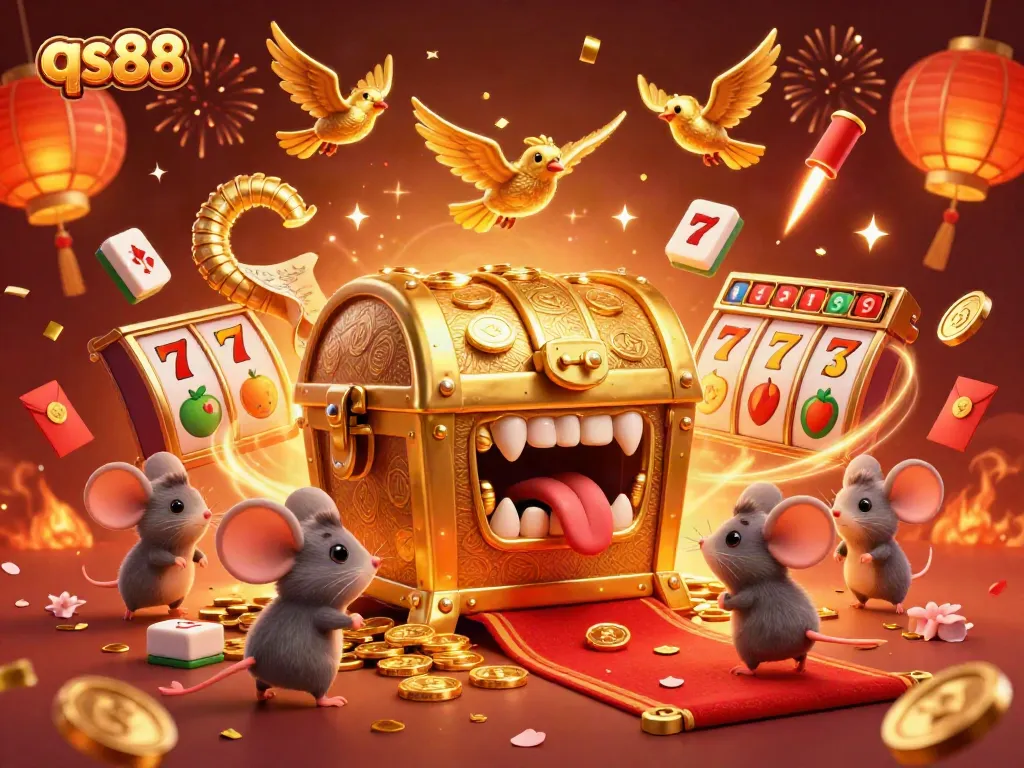 Engage with the thrilling world of qs88 casino adventures, featuring dynamic slot reels and vibrant game elements.