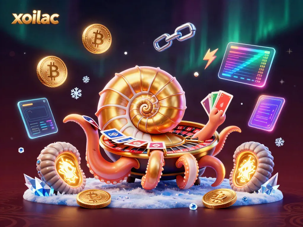 Engage in thrilling gameplay with the vibrant nautilus casino scene featuring xoilac, showcasing rich neon coins and dazzling effects.