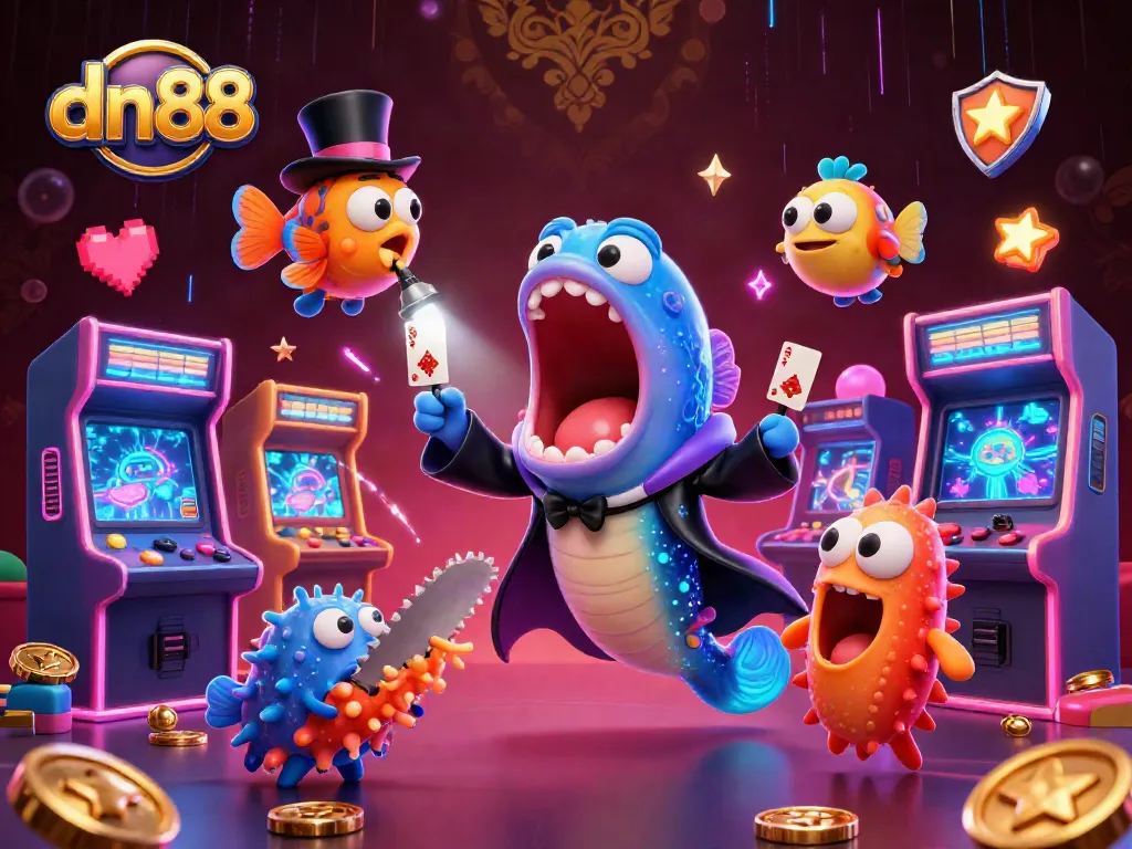 Experience thrilling gameplay at dn88 with unique characters and vibrant casino elements