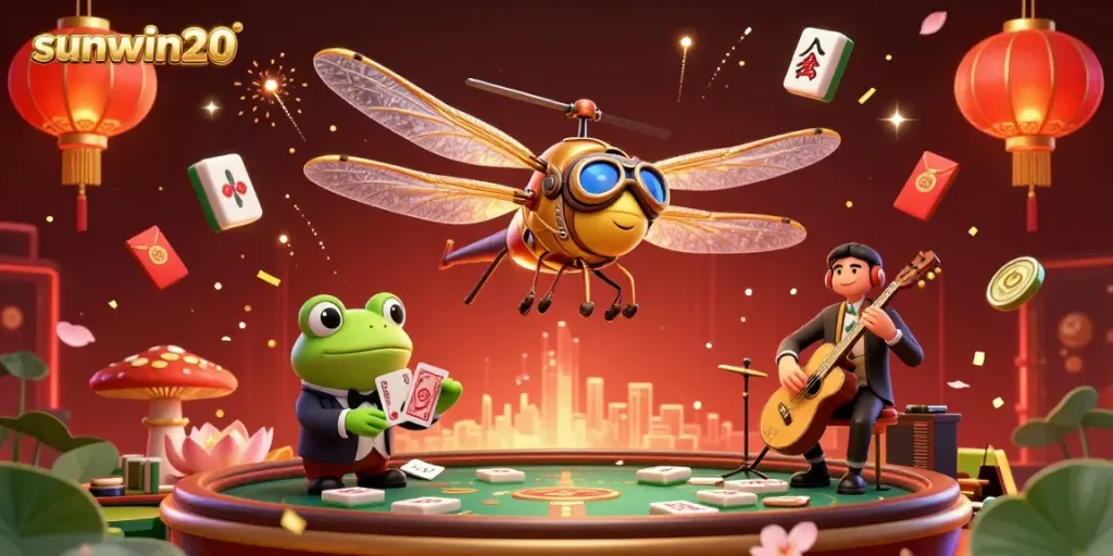 Play at sunwin20 with an engaging 3D scene featuring unique game elements and characters.