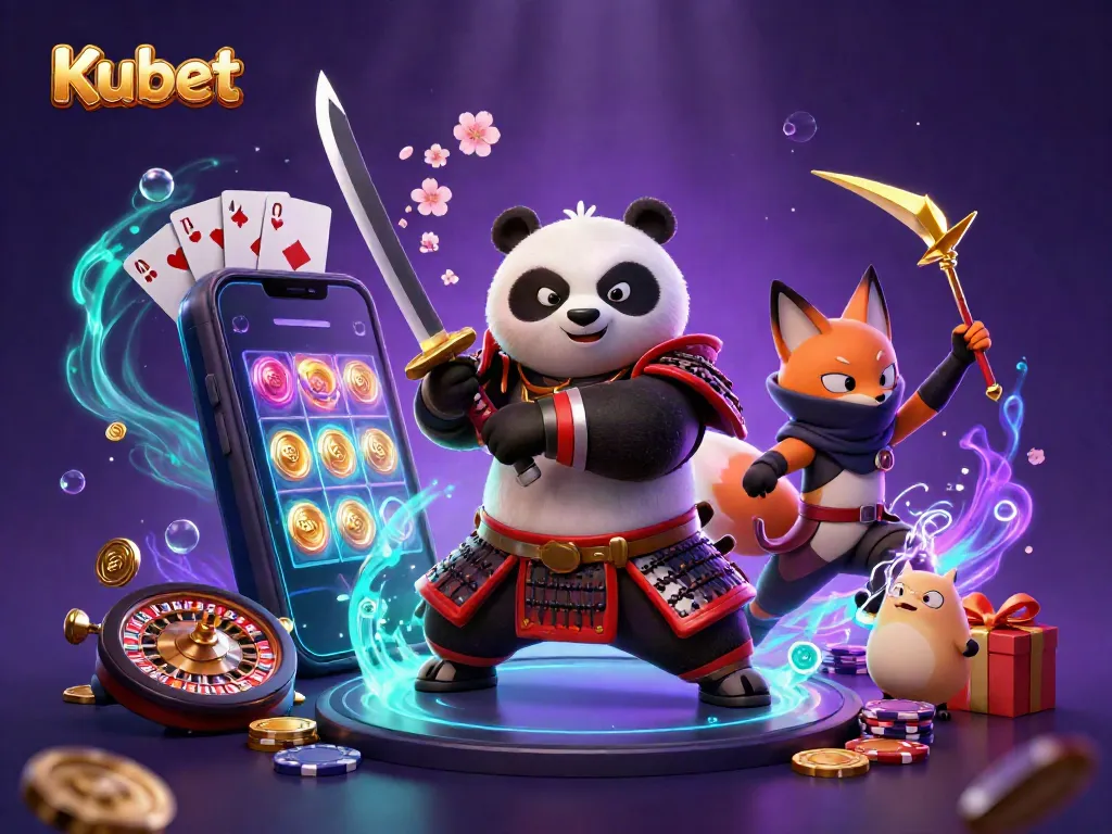 Experience thrilling gameplay at Kubet with immersive characters and dynamic casino elements.
