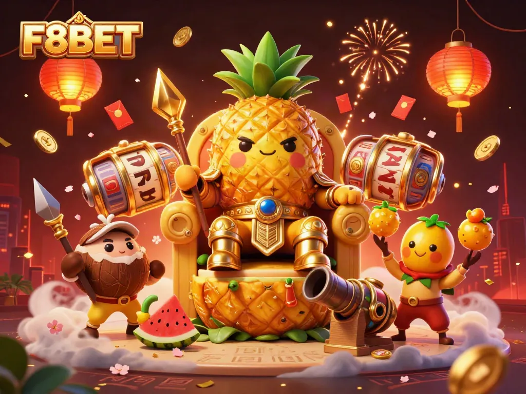 Play exciting games at F8BET with vibrant 3D characters and immersive casino elements in a captivating setting.