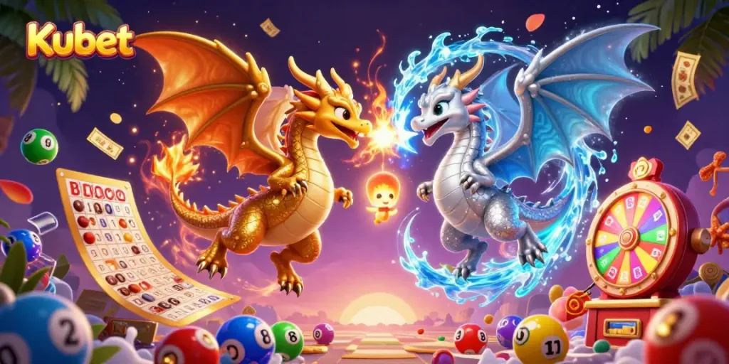 Engage in thrilling gameplay with Kubet’s vibrant casino atmosphere, featuring dynamic dragon elements.