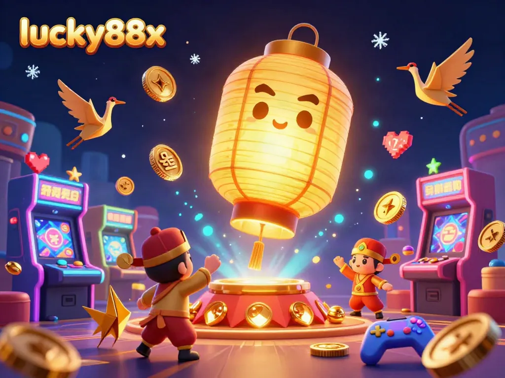Experience thrilling gameplay at lucky88x with vibrant casino elements and enchanting characters.