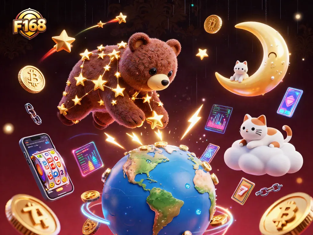 Engage in F168 winning strategies with animated casino characters scooping coins in a dynamic scene.