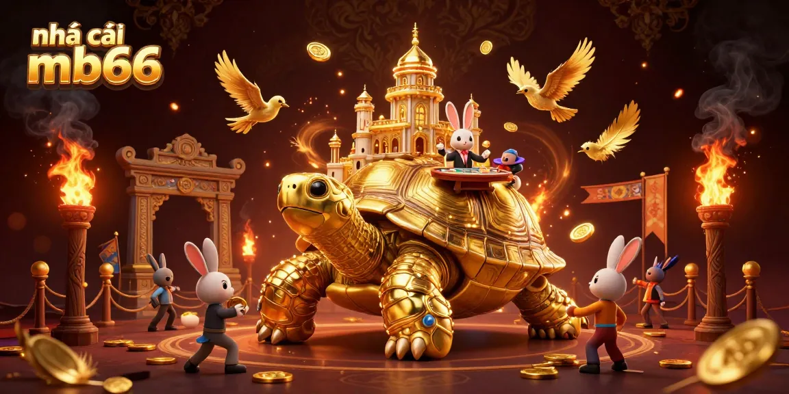 Experience exciting gaming at nhà cái mb66 with a golden tortoise casino and lively dealer.
