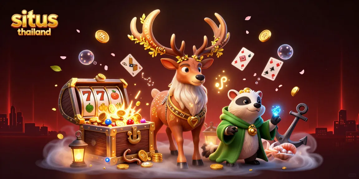 Engage with exciting games on situs thailand featuring dynamic slots and glowing treasures.