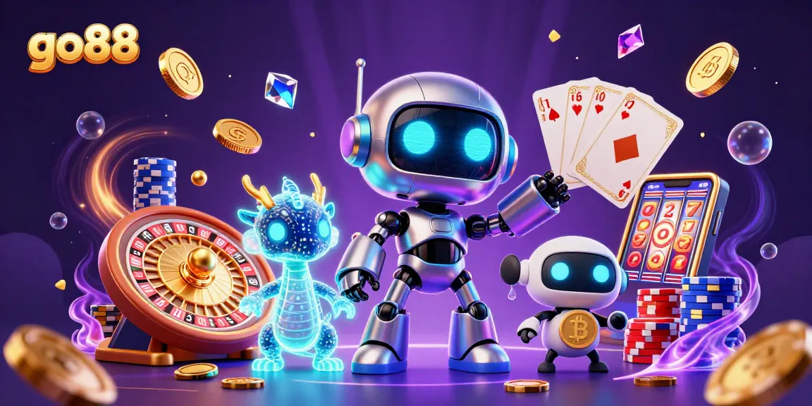 Engage with exciting go88 gameplay featuring vibrant characters, golden coins, and cascading gambling elements.