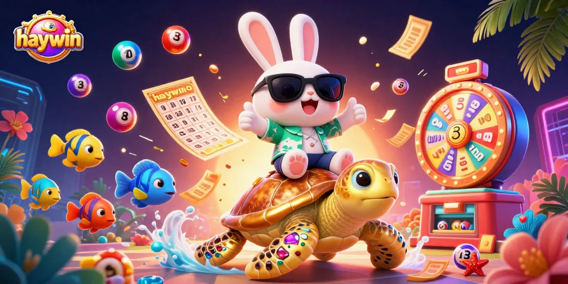 Experience the thrill of haywin with vibrant games and lucky characters celebrating winning moments.