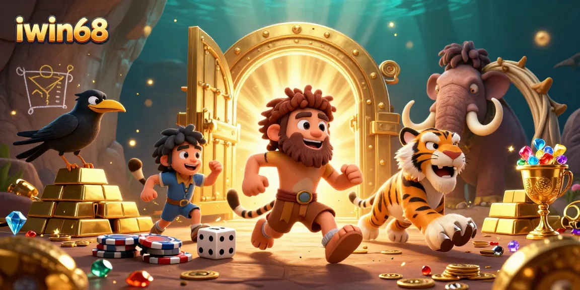 Engage with iwin68 while exploring a prehistoric casino packed with treasures and adventure.