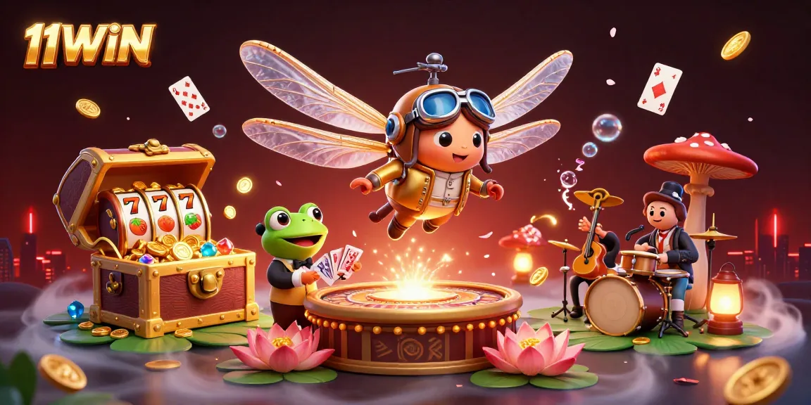 Experience thrilling fun at 11WIN with vibrant slot games and a lively casino atmosphere.