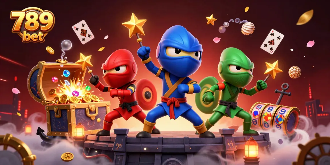 Engage with thrilling 789 bet casino action featuring colorful characters and dynamic gaming elements.