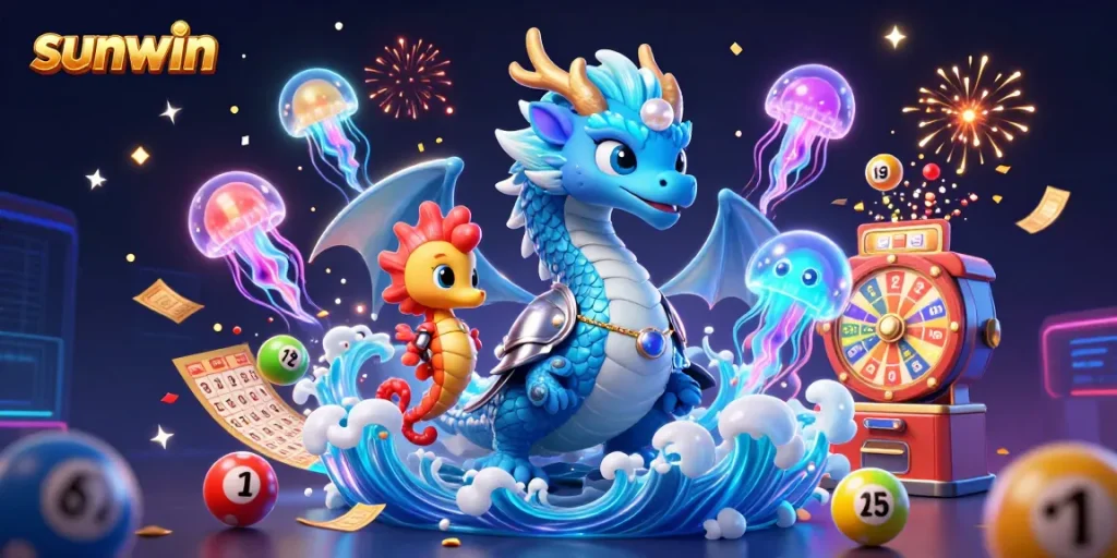 Engage with the vibrant gaming world at sunwin, featuring dynamic lottery elements and interactive characters.