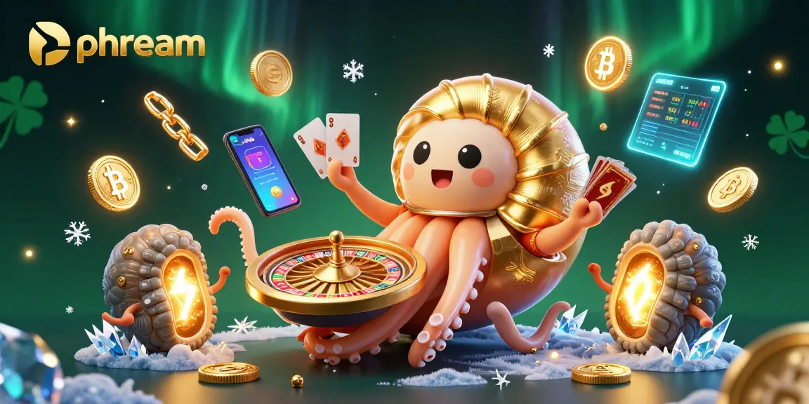 Spin the reels at phdream's captivating nautilus roulette with glowing crypto elements.