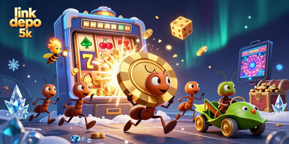 Experience thrilling wins with link depo 5k in this dynamic slot game adventure.