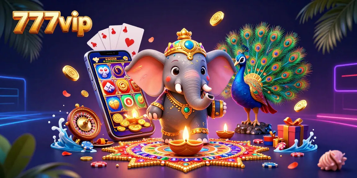 Experience thrilling wins at 777vip with exciting slots and games in a vibrant casino scene.