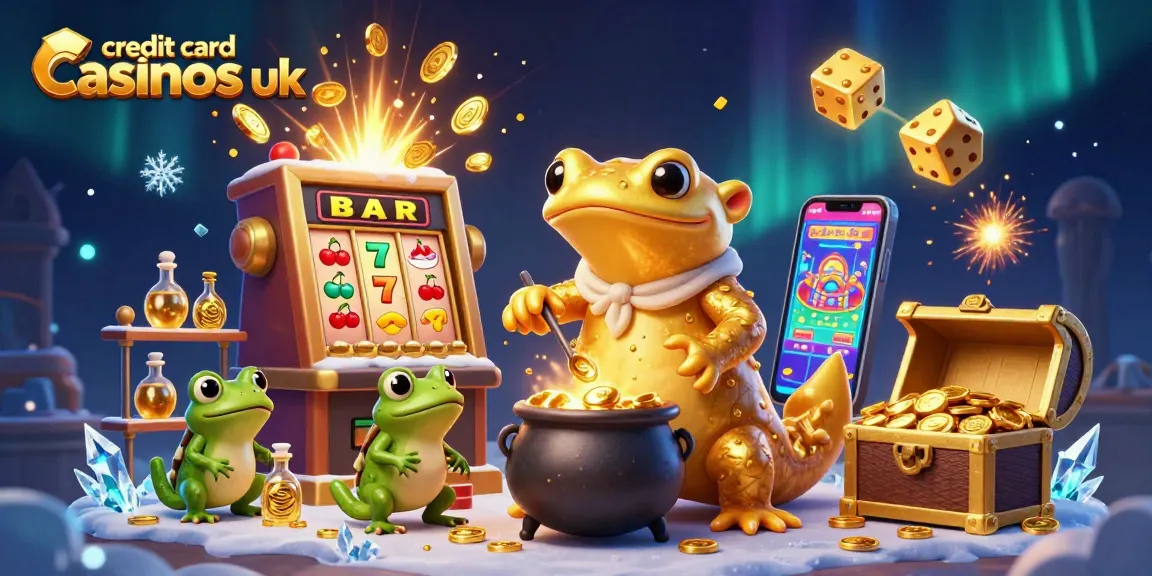 Engage with top credit card casinos UK featuring vibrant games and dynamic characters.