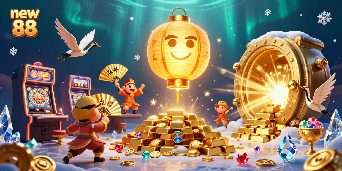 Engage in exciting gameplay with new 88's vibrant casino experience packed with golden treasures and spirits.