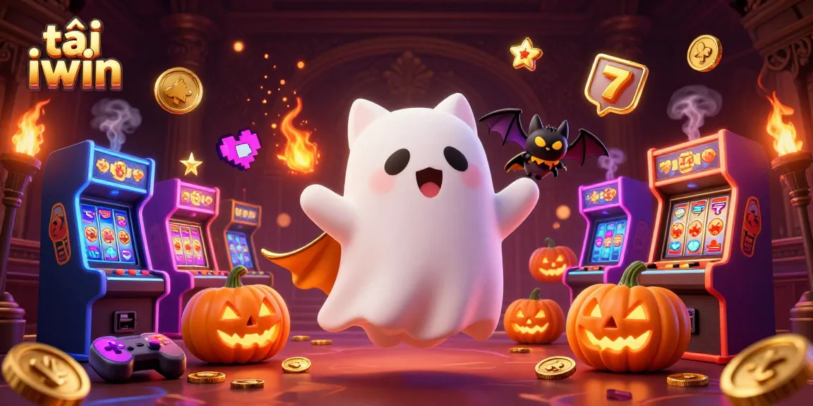 Engage with the thrilling tải iwin experience in this vibrant casino-themed illustration.