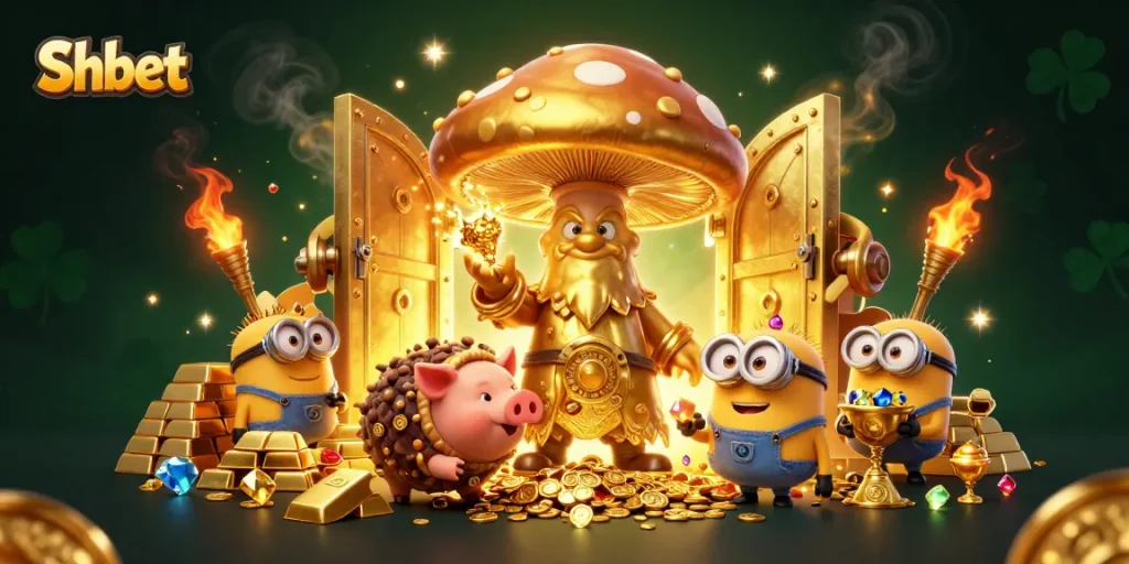 Experience thrilling adventures at Shbet with magical treasures and golden riches!