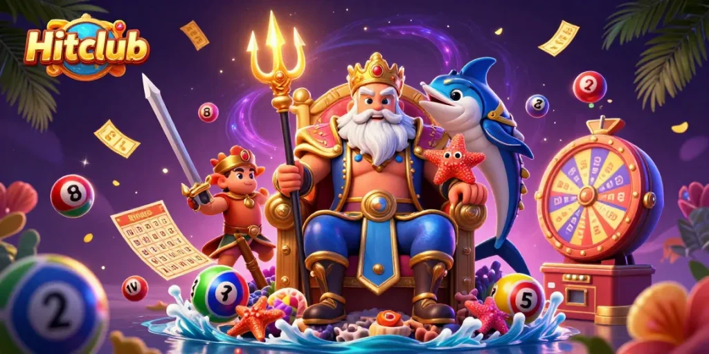 Engage with the vibrant world of Hitclub through playful lottery elements and a dynamic casino adventure.