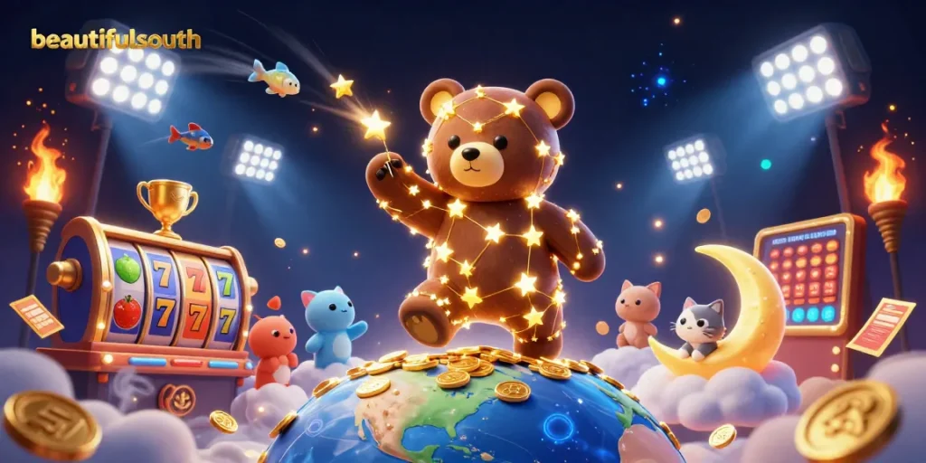 Experience the thrilling world of beautifulsouth's online slot games, featuring rich visuals and engaging gameplay elements.