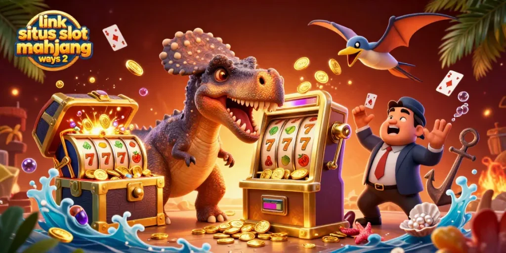 Unlock jackpots with link situs slot mahjong ways 2 in this vibrant casino scene!