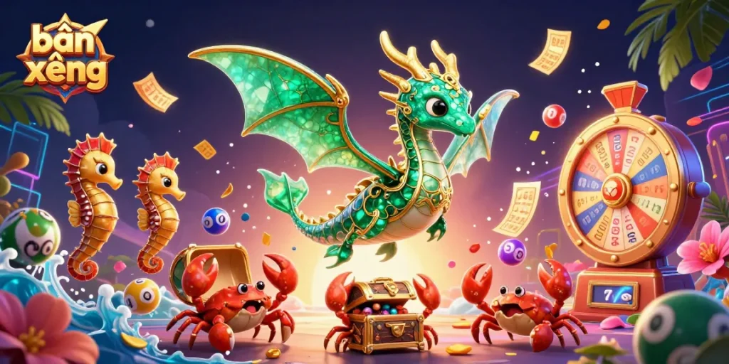 Engage in the thrilling bắn cá xèng adventure with dynamic elements and exotic sea creatures.